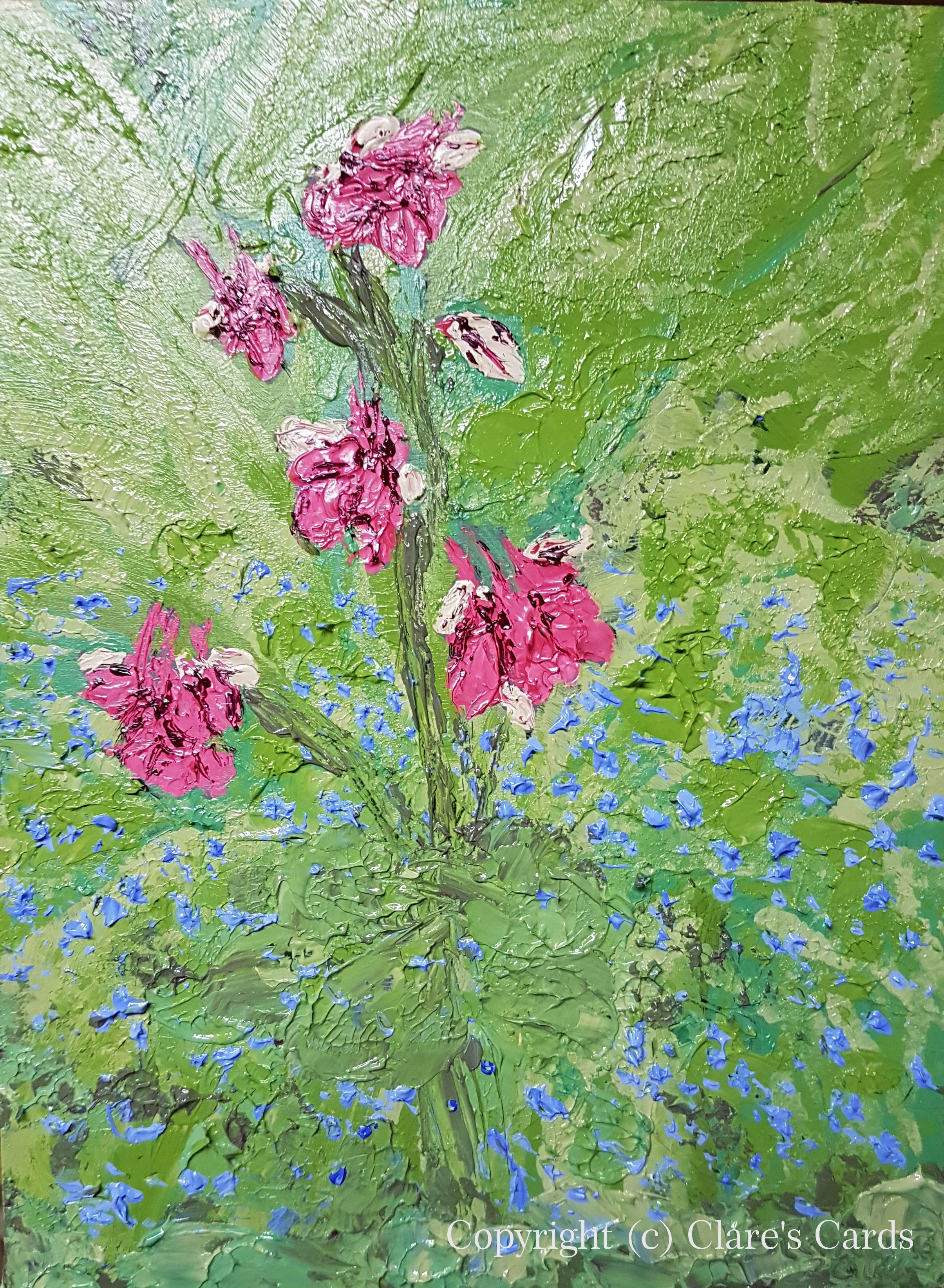 Columbine & Forget-Me-Not