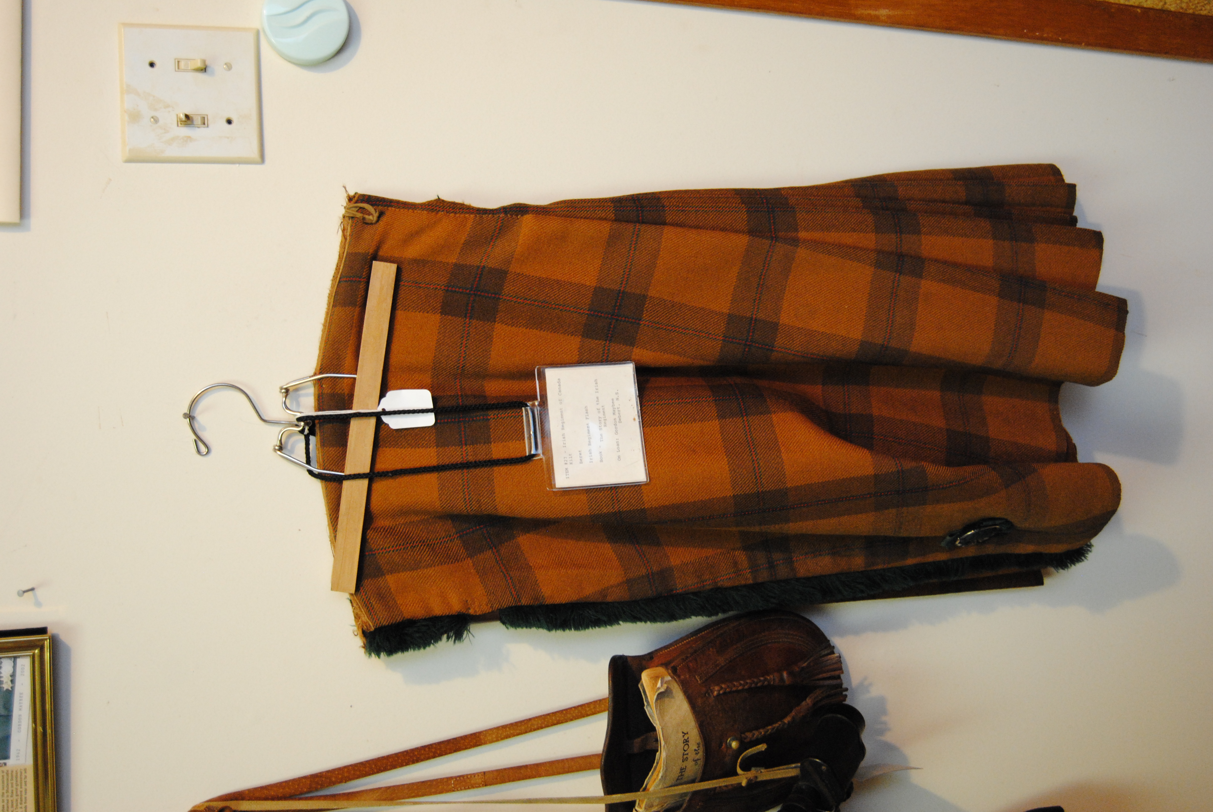 Irish Regiment of Canada kilt