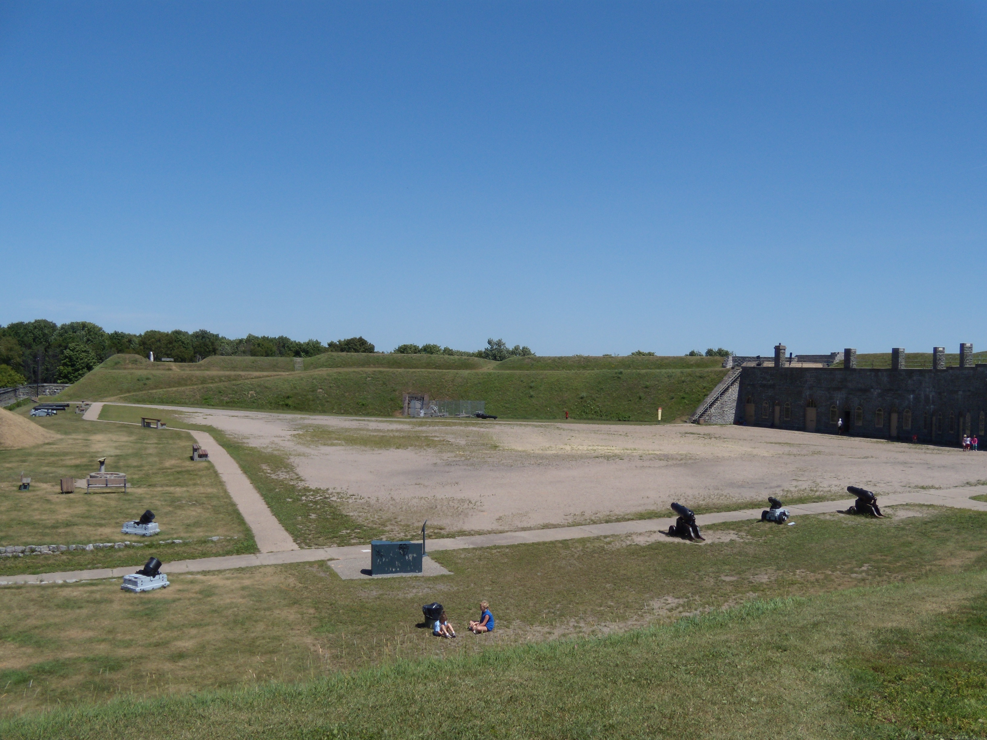 Fort No. 1, Parade Ground