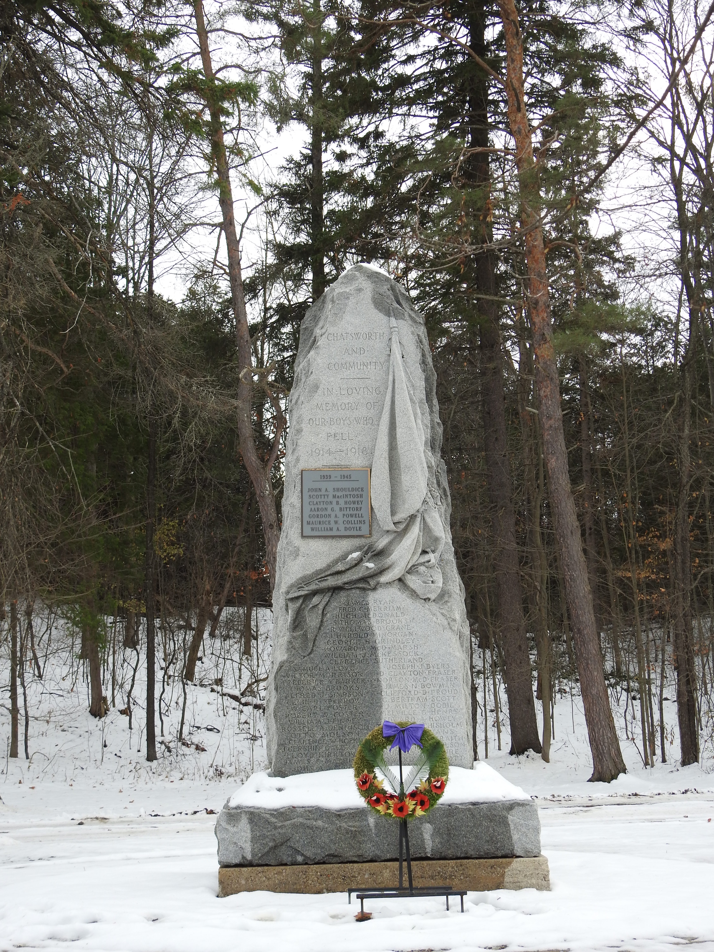 Chatsworth Cenotaph