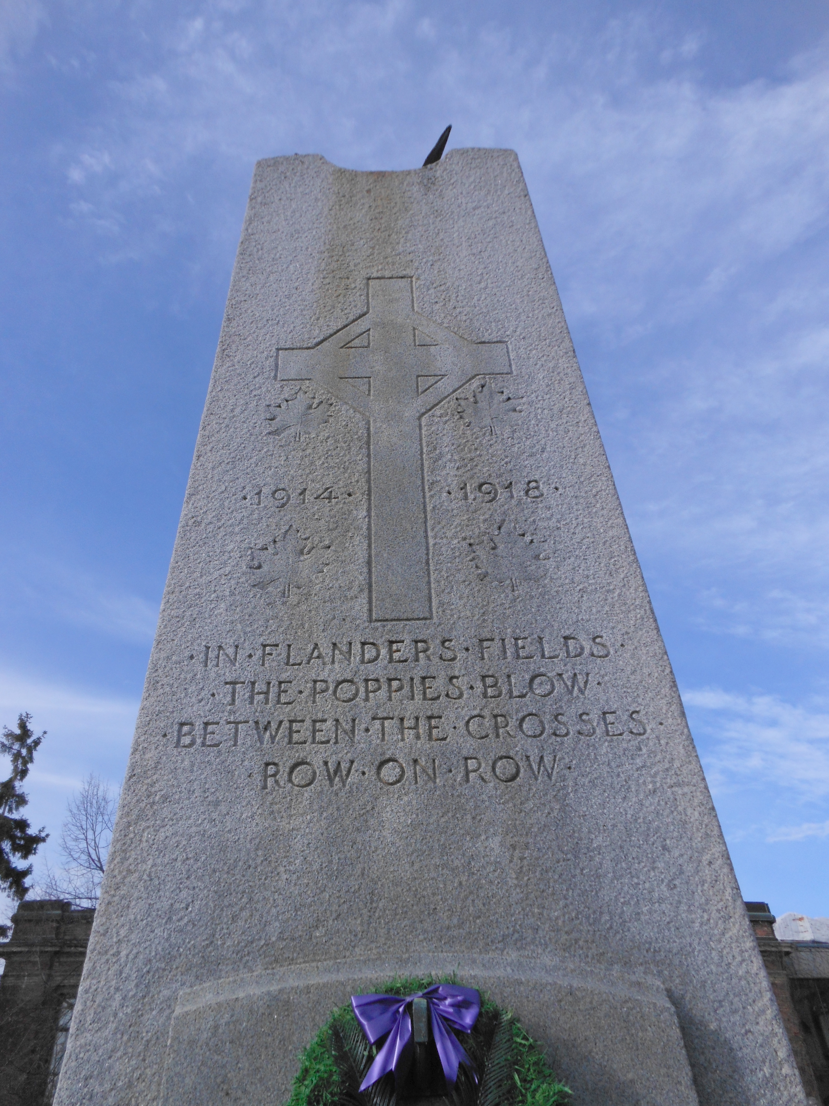 Detail of War Memorial