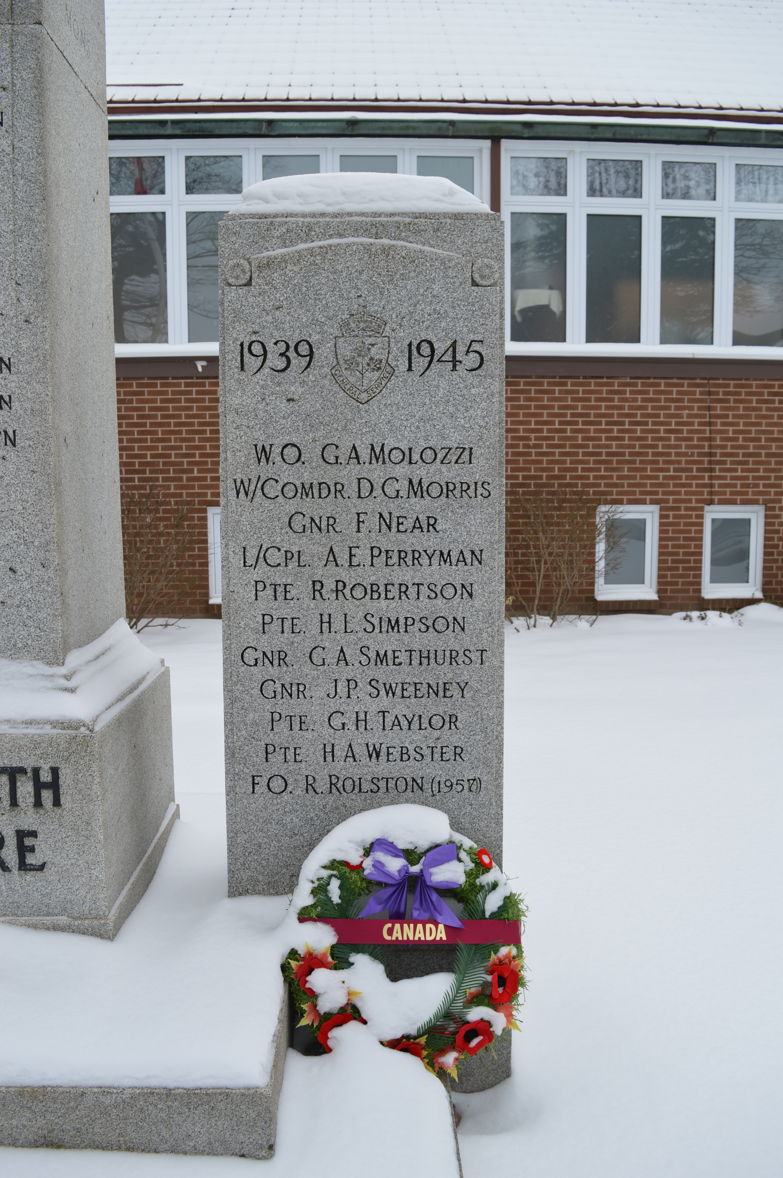 1939 - 1945 War Dead