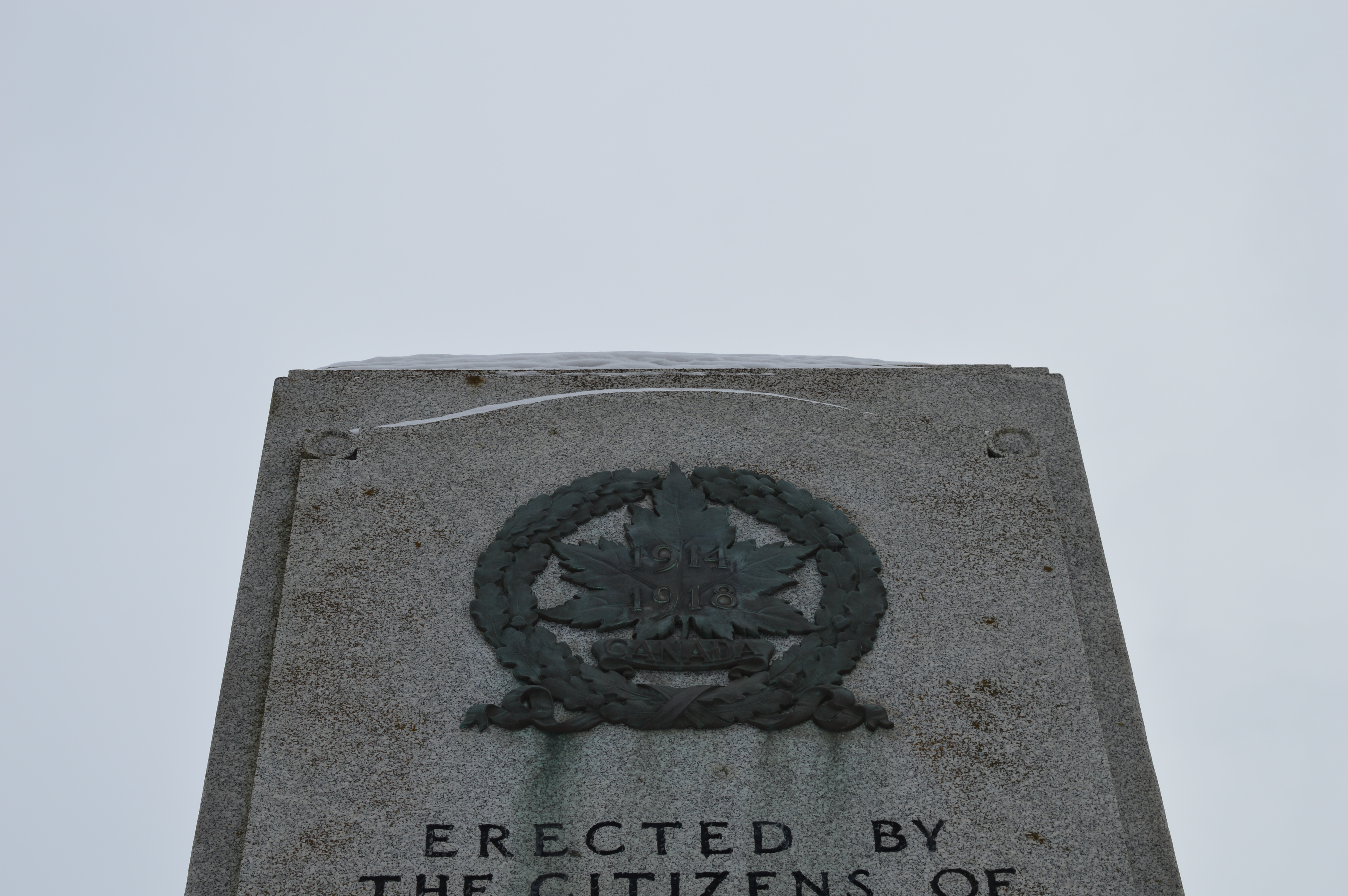 Detail of cenotaph