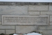 Commemorative inscription