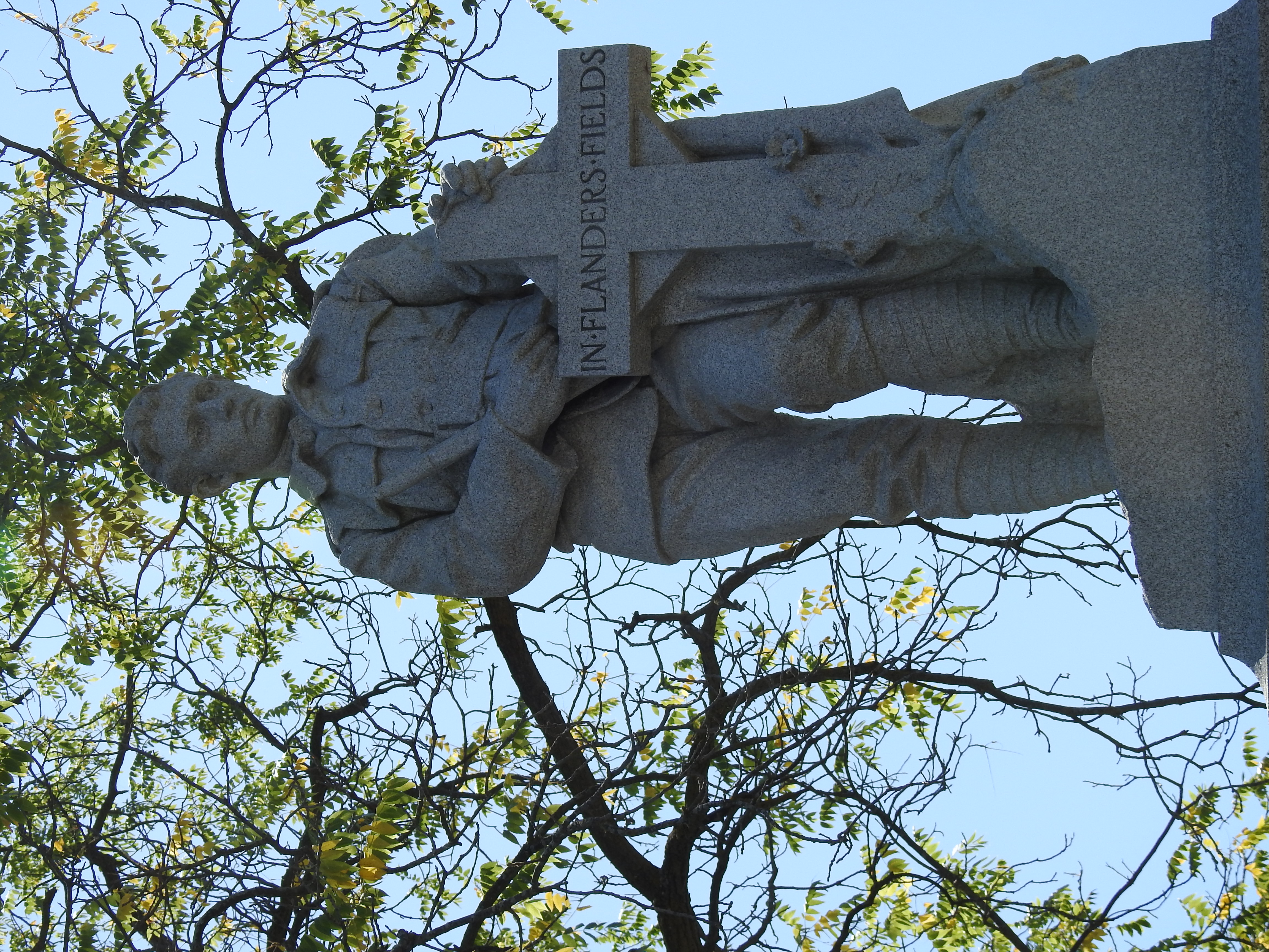 Detail of cenotaph