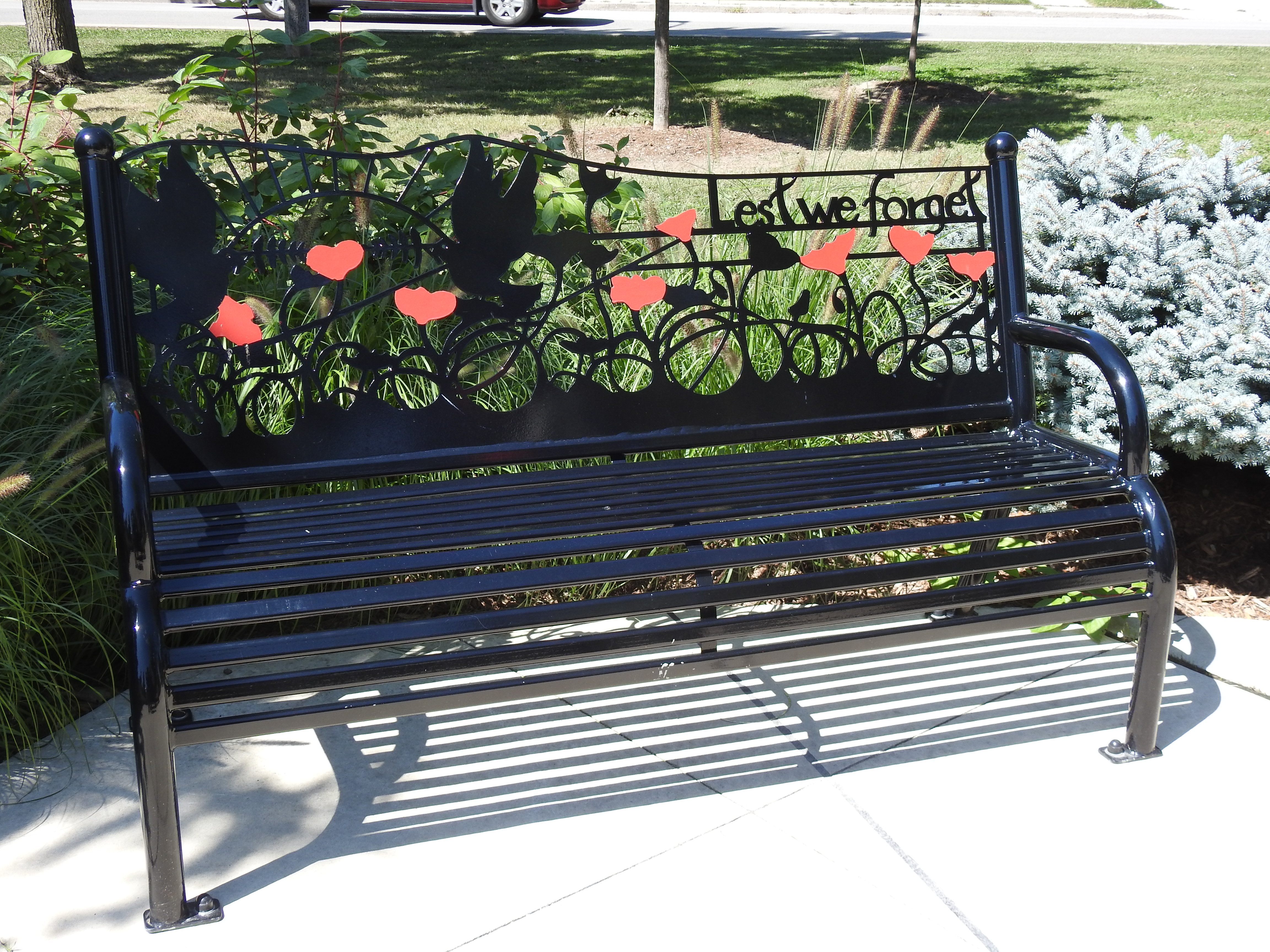 Memorial bench