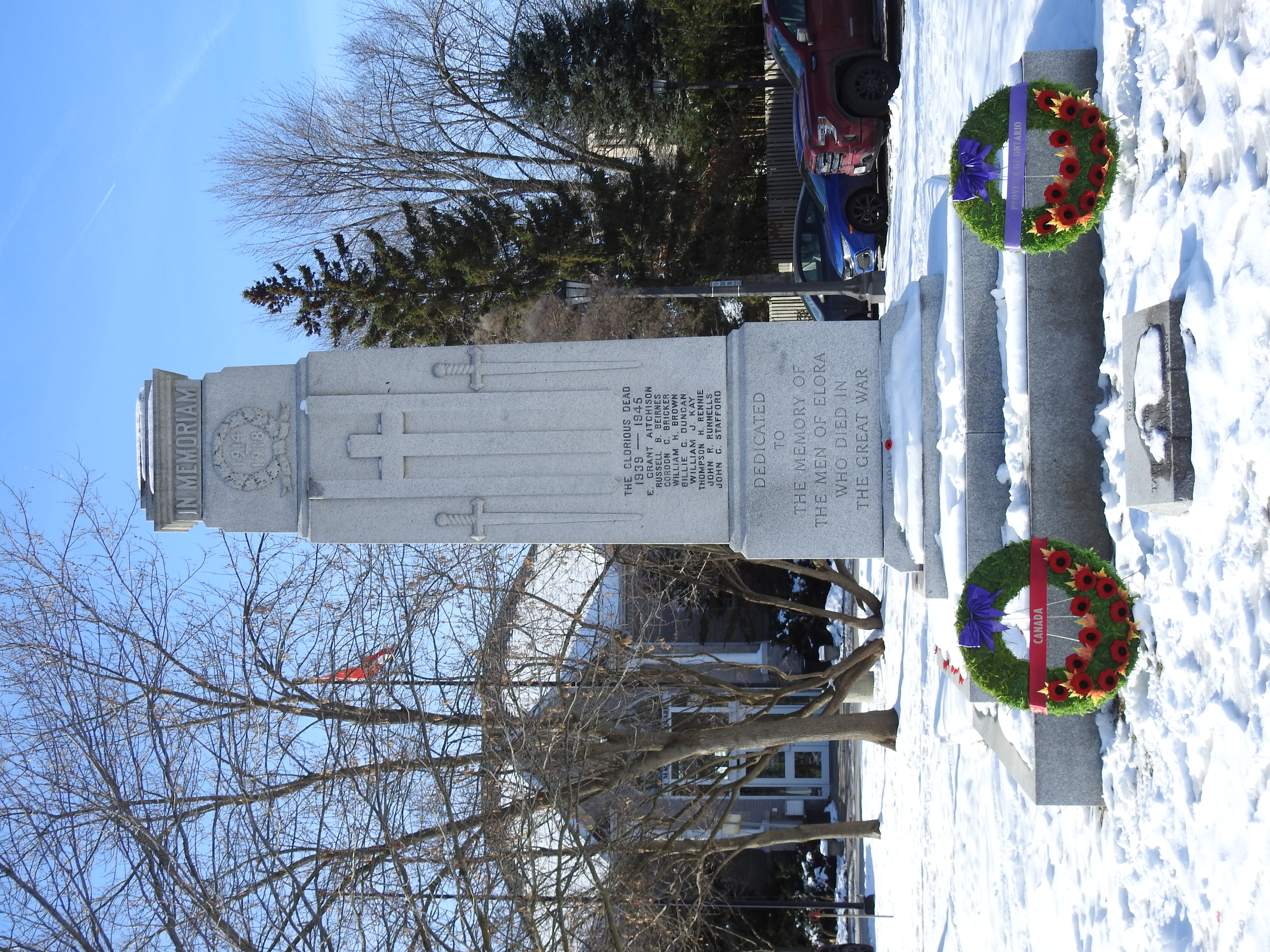 Cenotaph, Elora, ONh