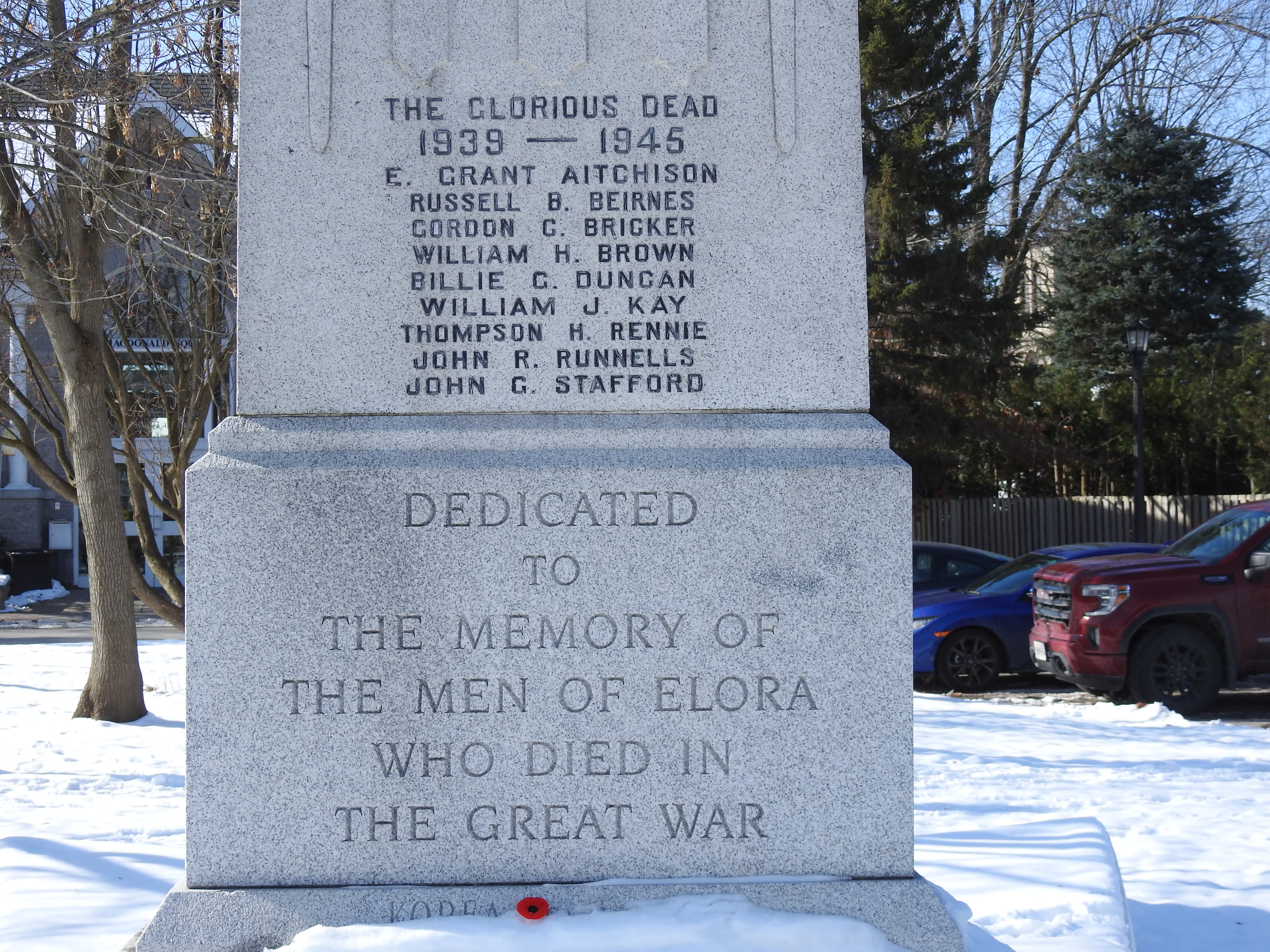 Second World War dead