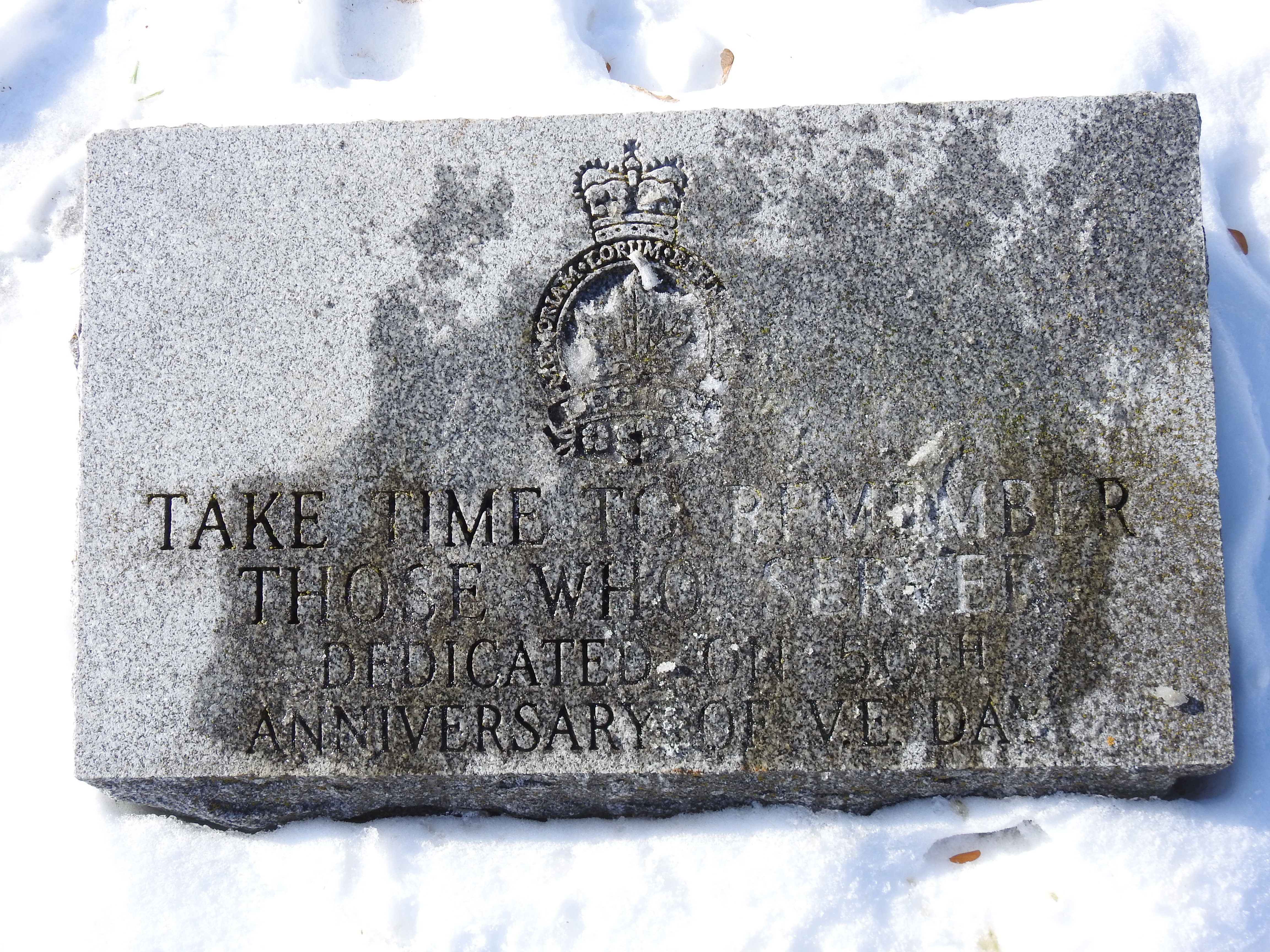 Dedicatory plaque