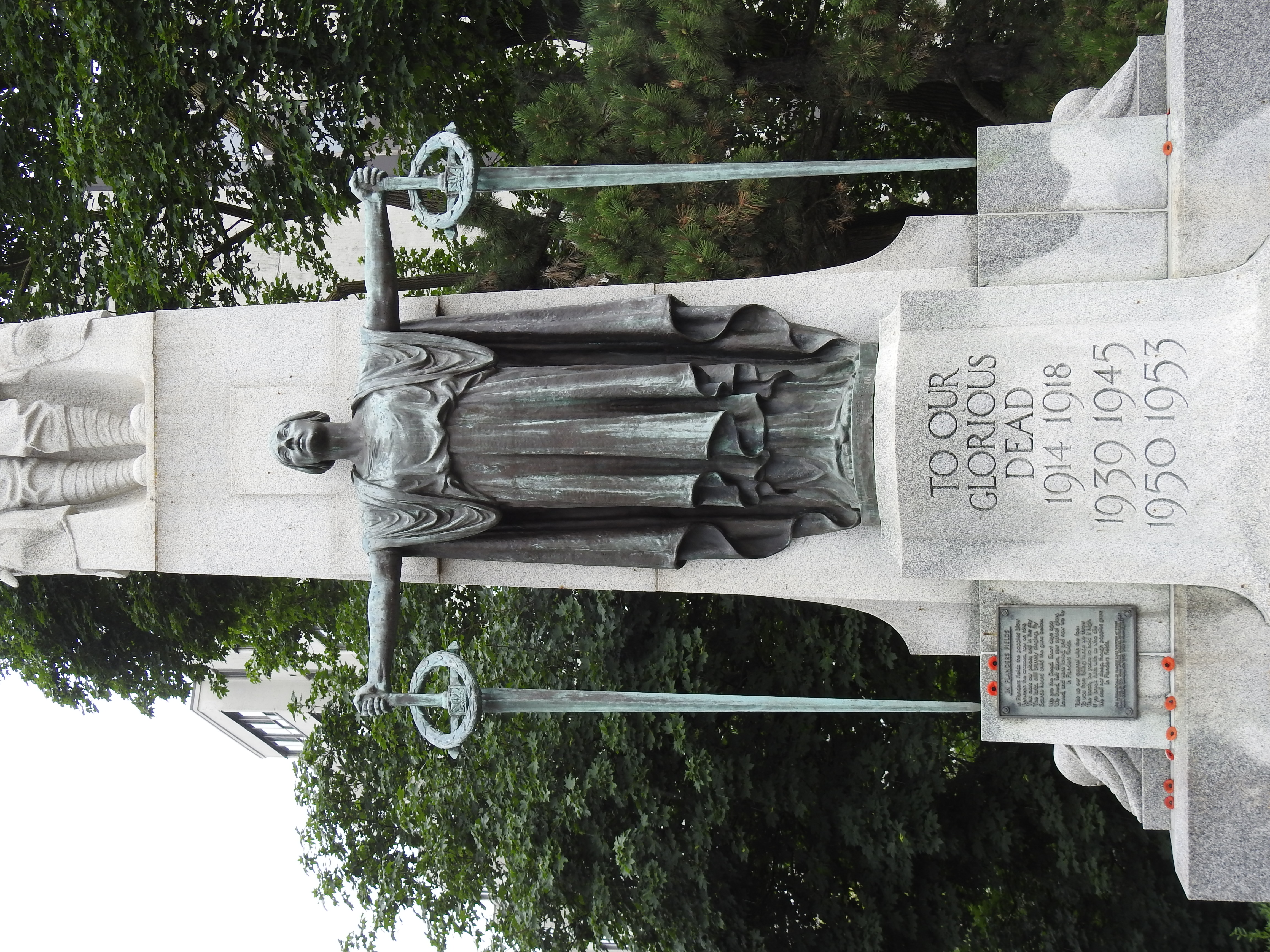 Detail of cenotaph