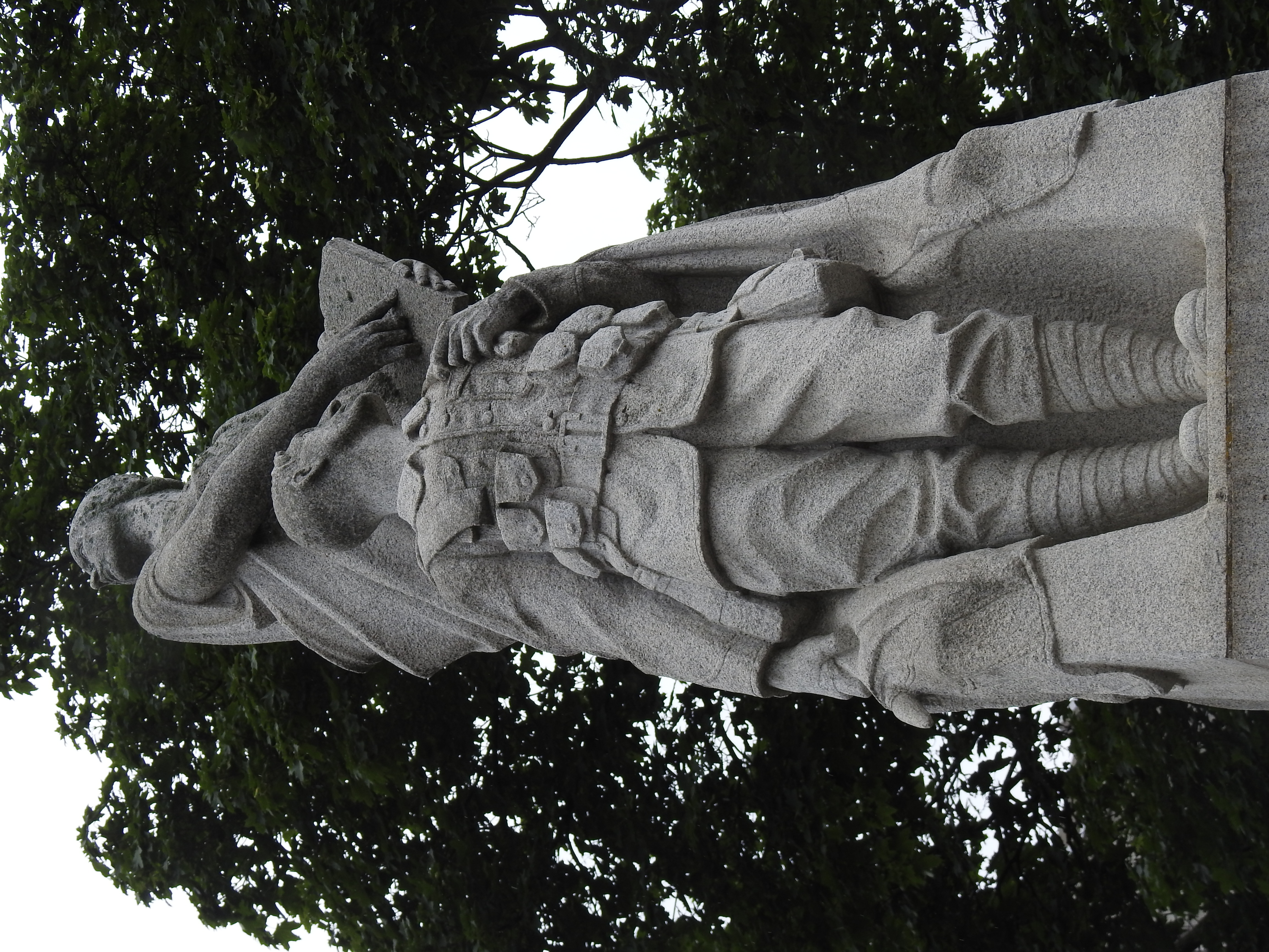 Detail of cenotaph