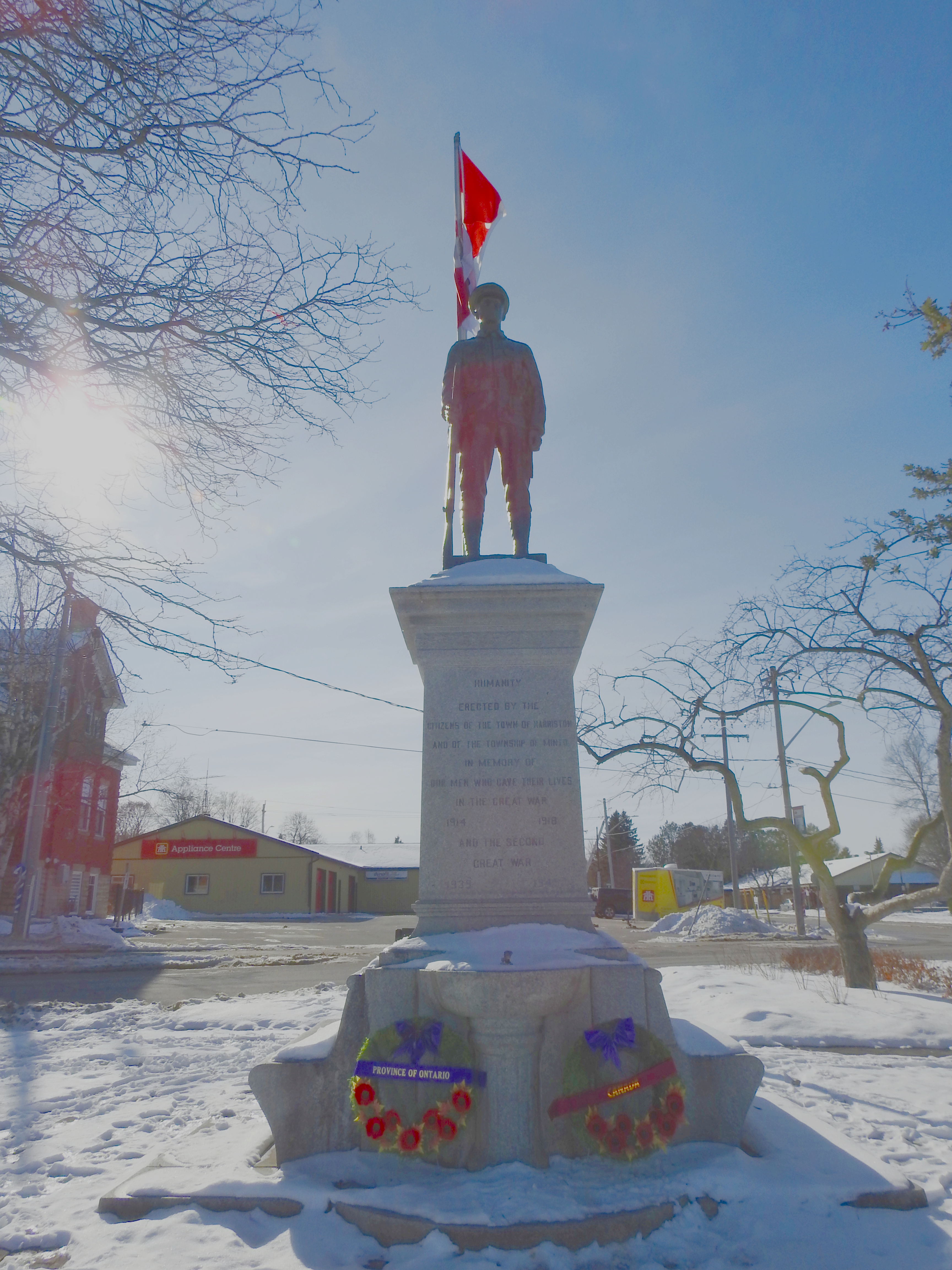 Cenotaph, Harriston, ON