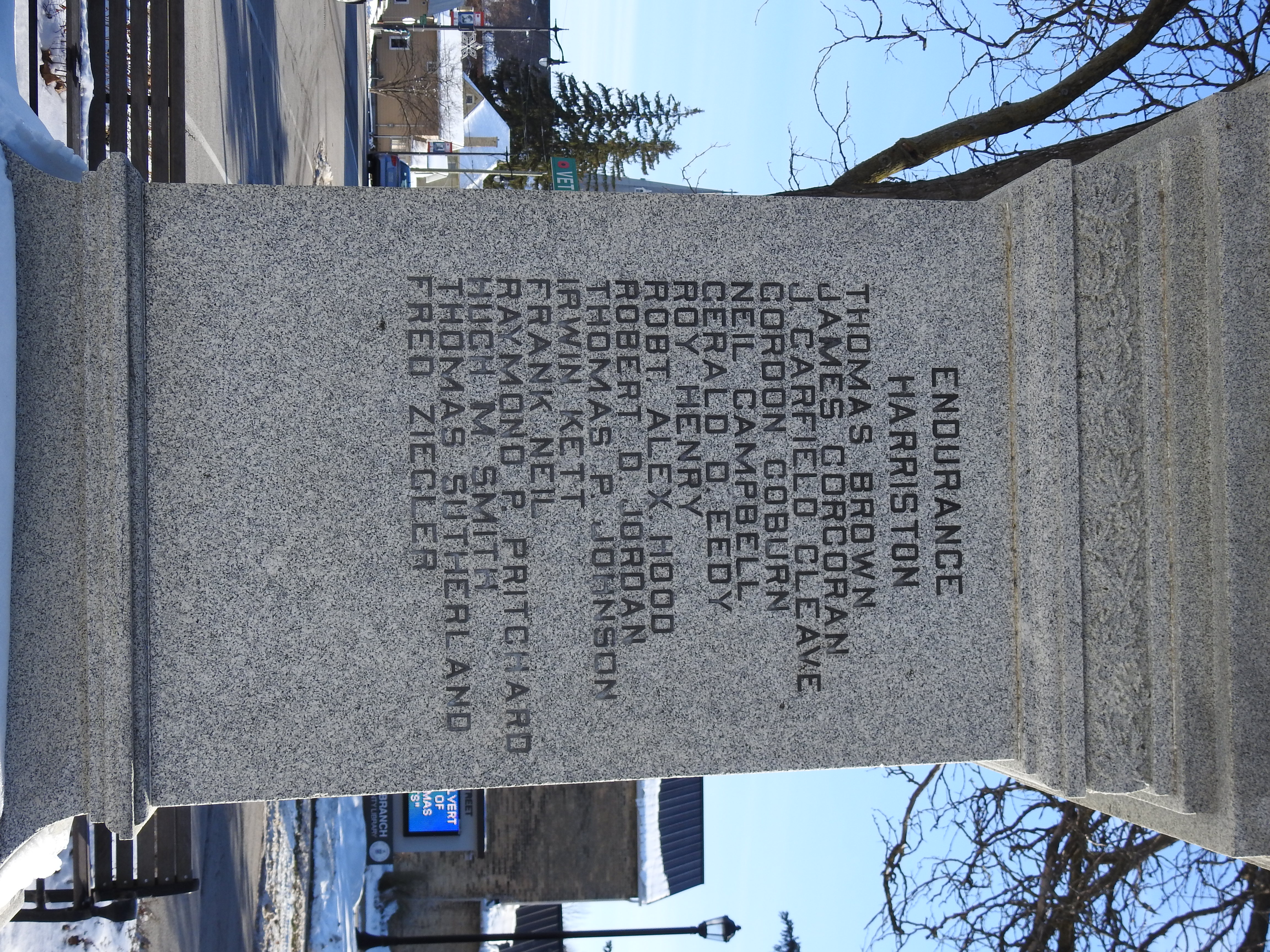 First World War dead Harriston