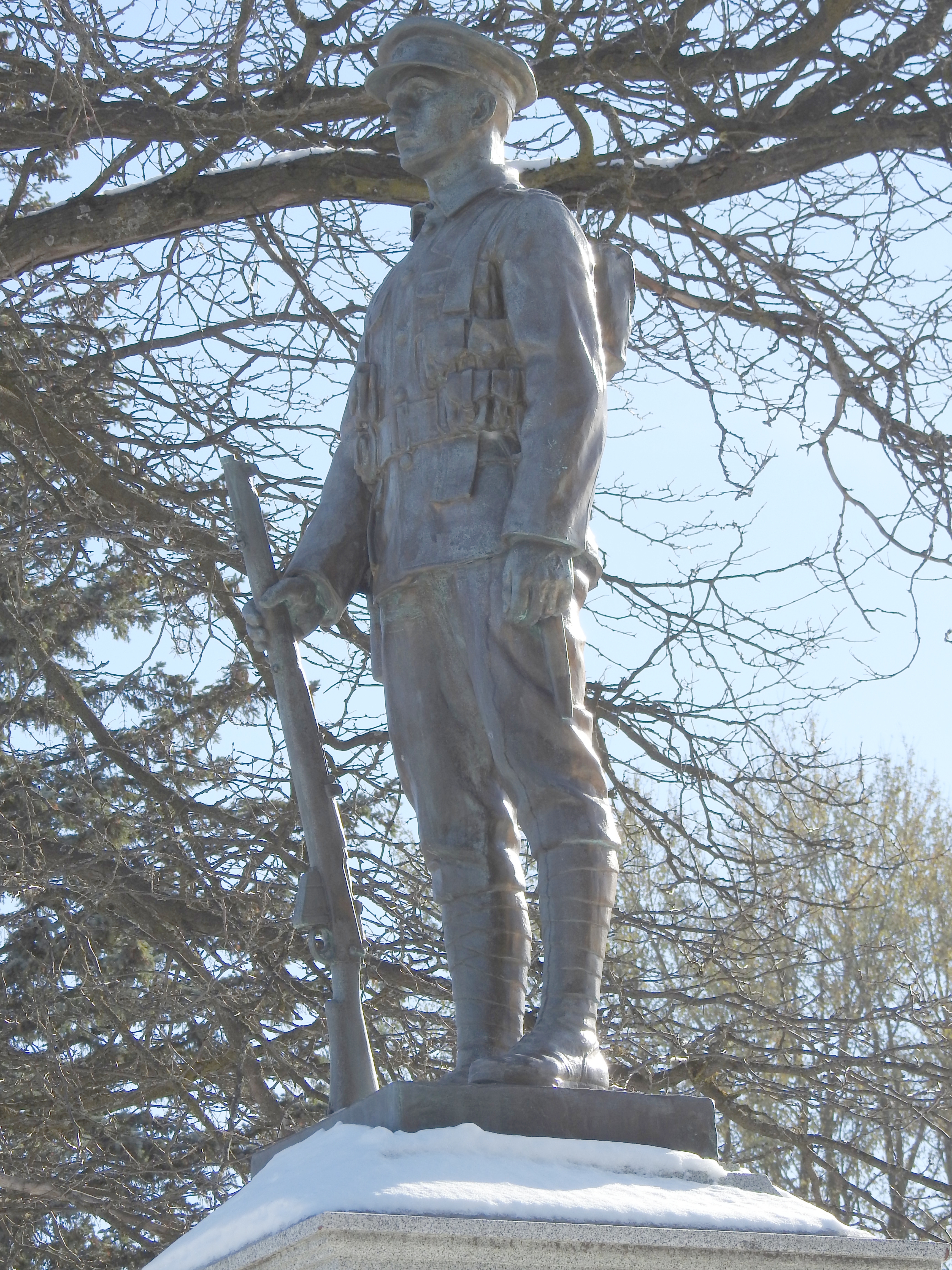 Detail of cenotaph