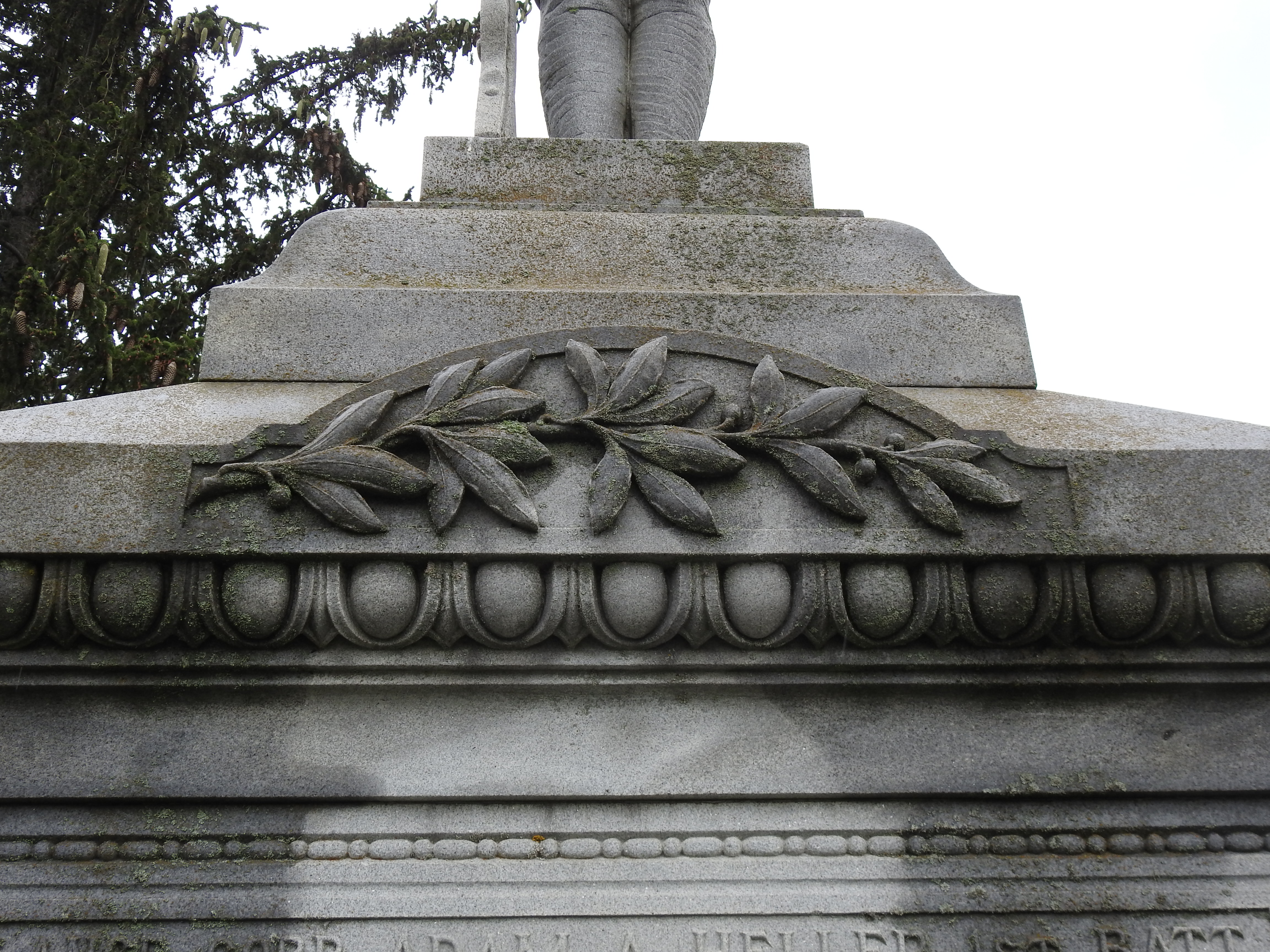 Detail of cenotaph
