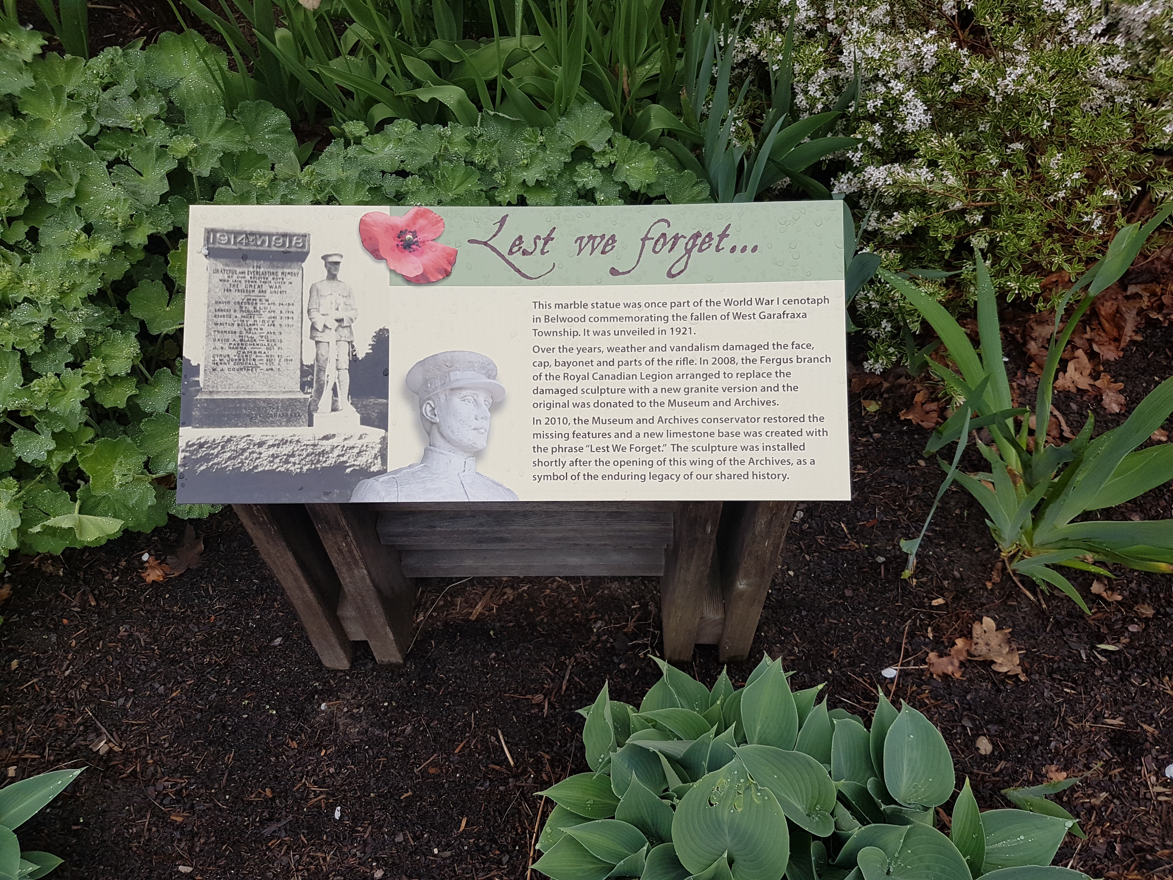 Historical plaque