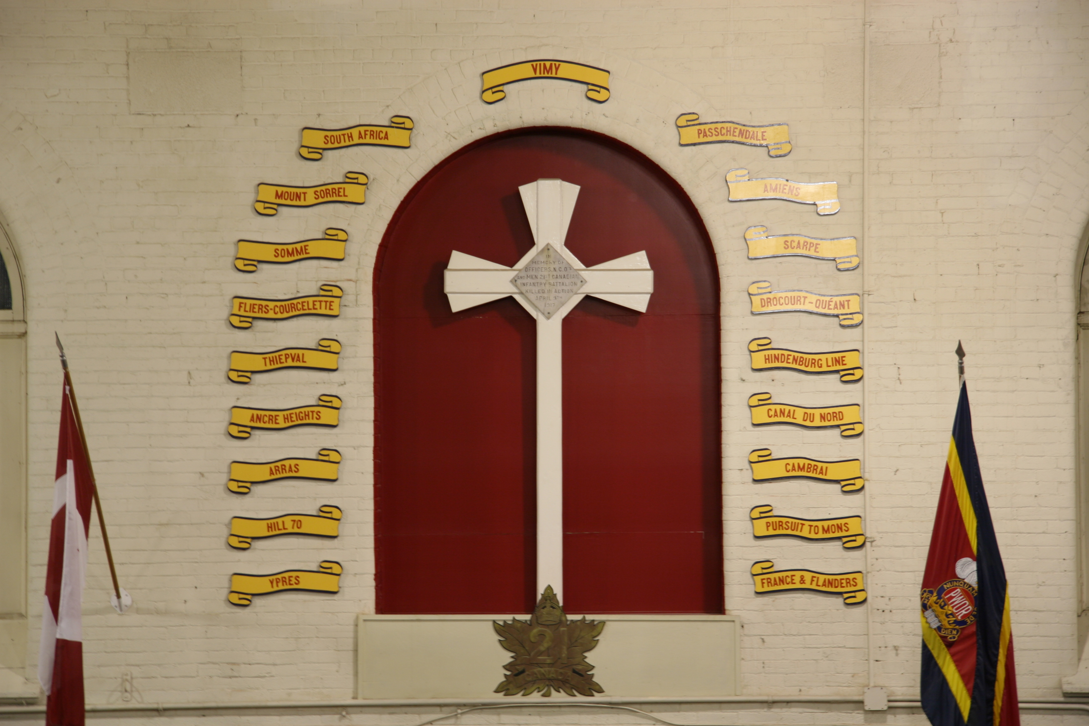 PWOR Vimy Cross