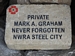 Memorial Stone