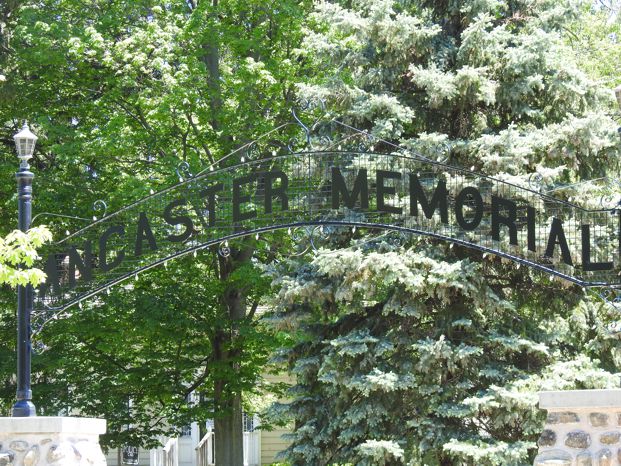 Detail of Memorial Arch