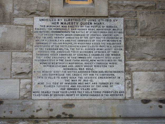 About the Unveiling of the Monument