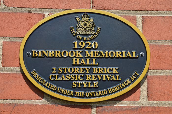 Dedication Plaque