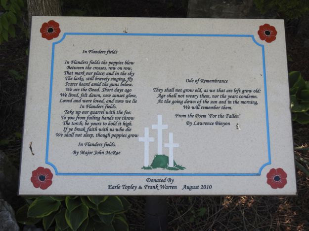 In Flanders Fields/Ode of Remembrance