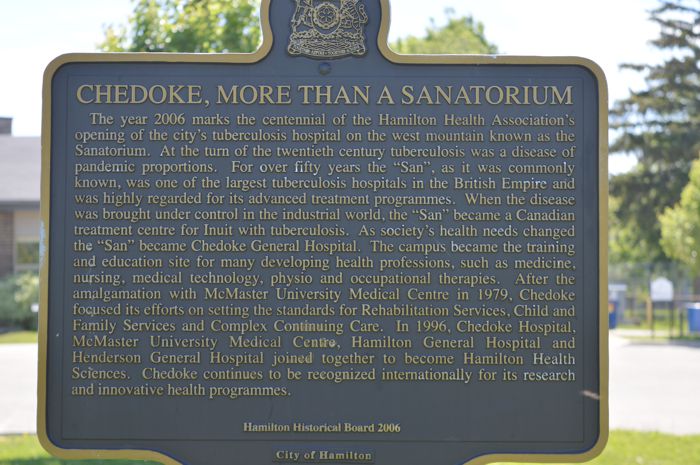 About Chedoke