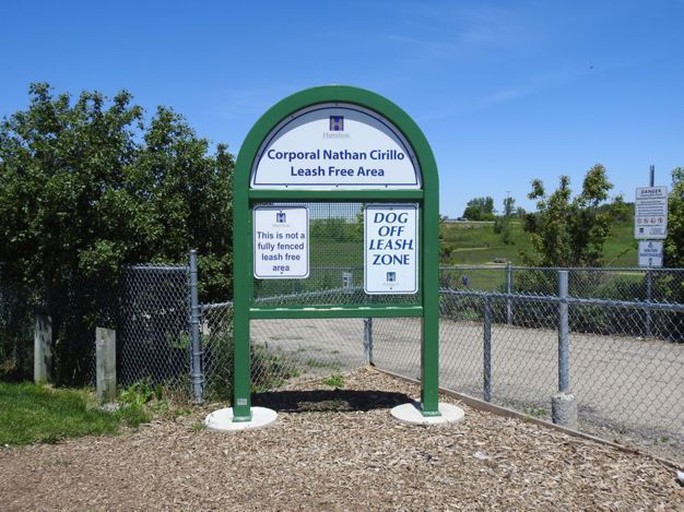 Cpl Nathan Cirillo Leash Free Area