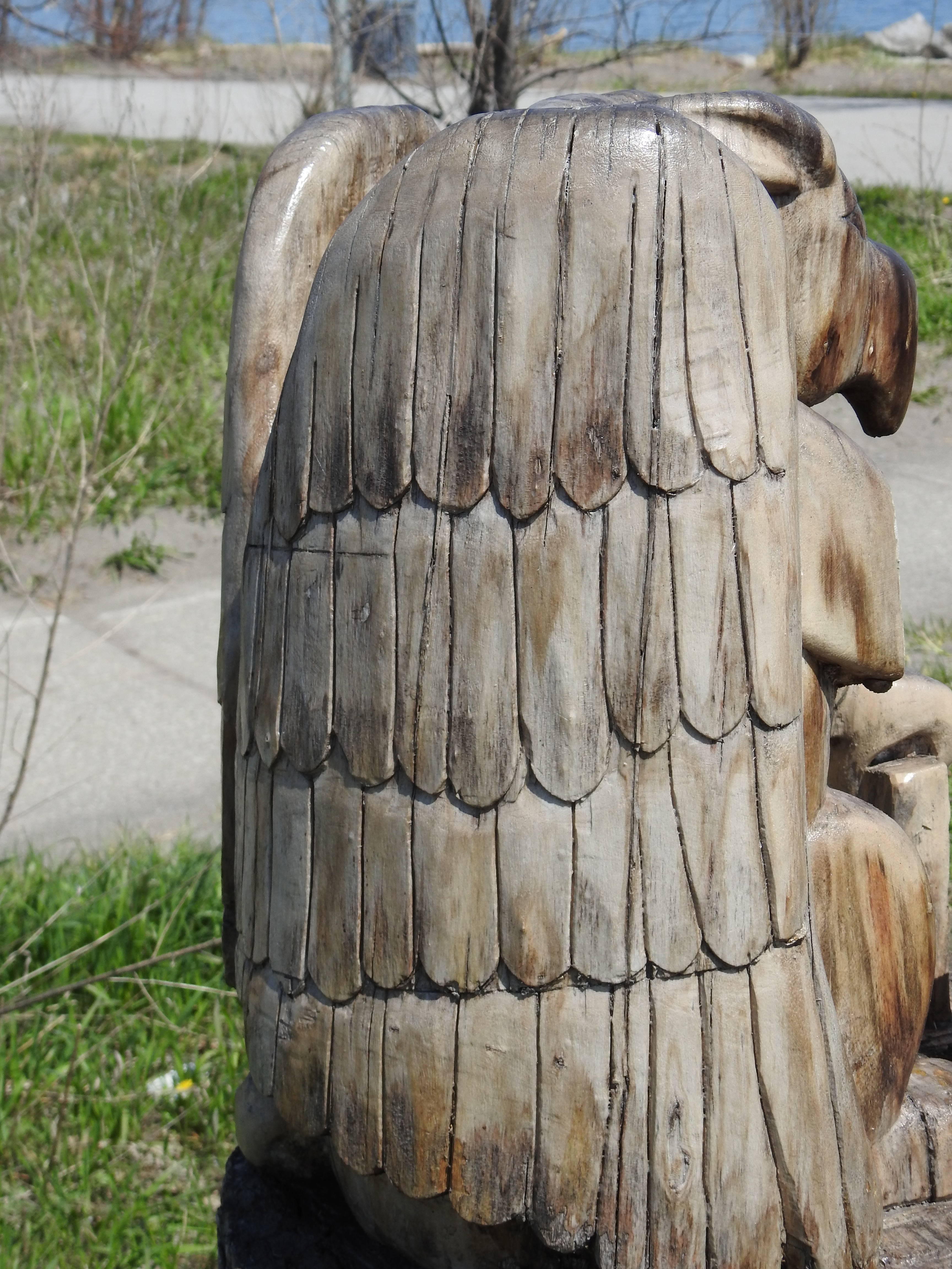 Memorial carving  