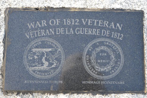 1812 Plaque