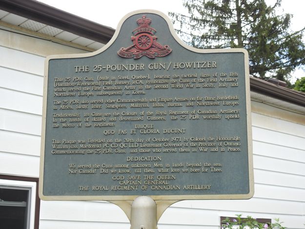 Historical plaque