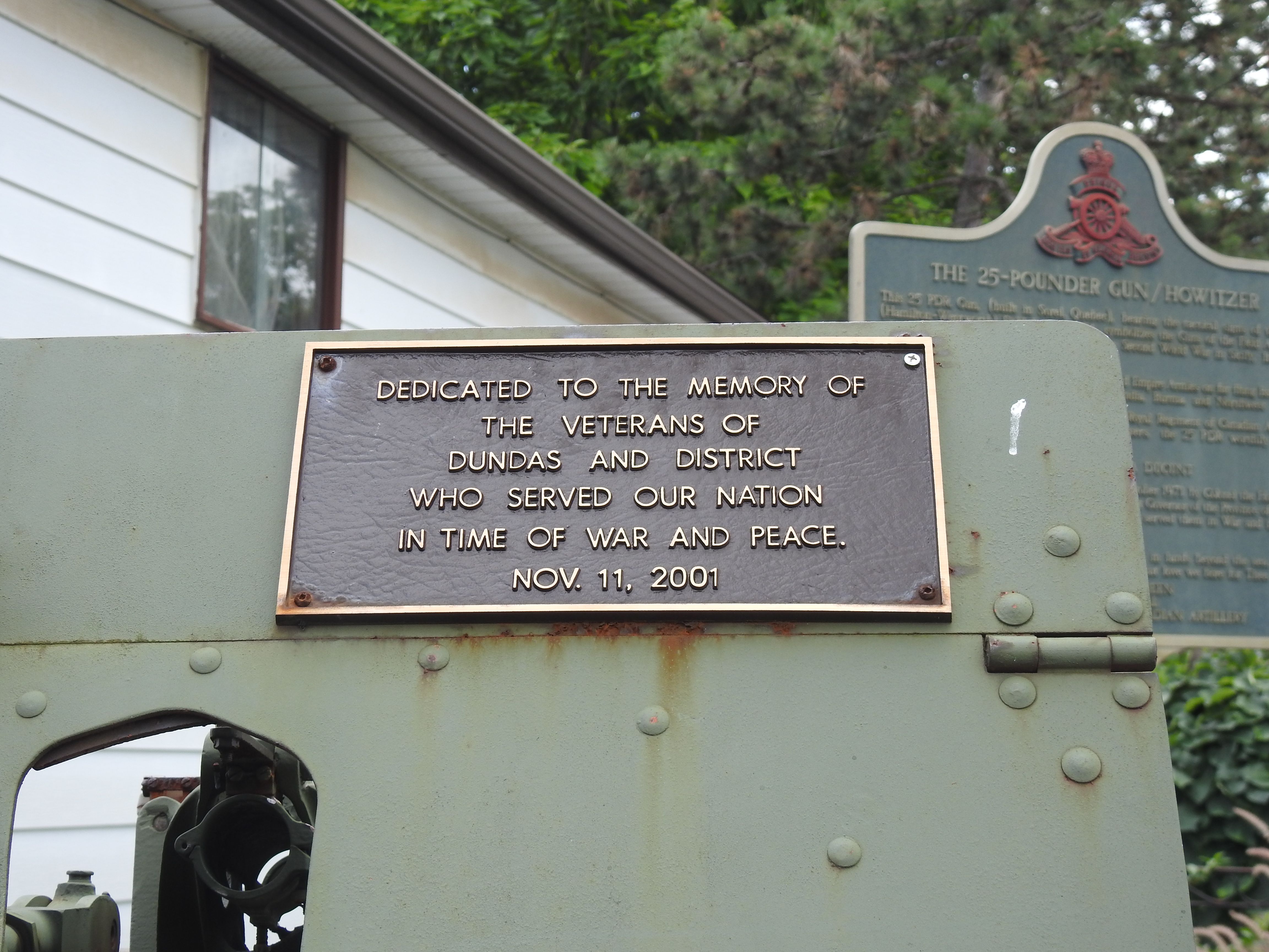 Historical plaque