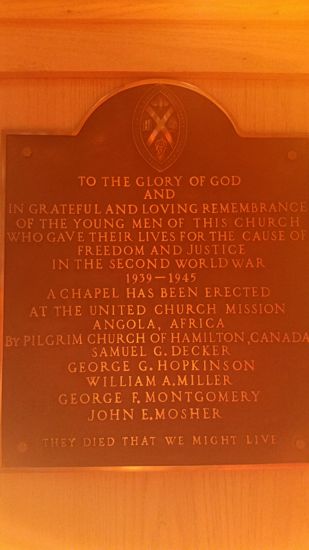 Memorial Plaque