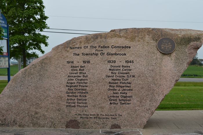 Glanbrook Memorial