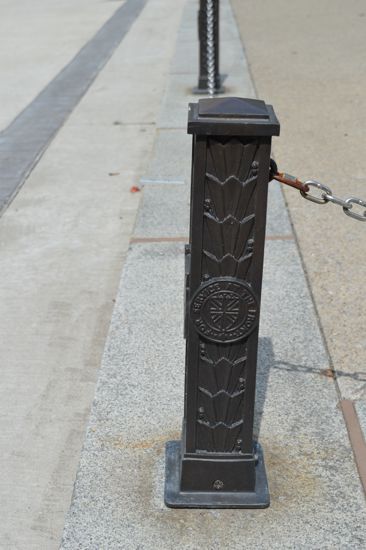 Detail of enclosure around Cenotaph