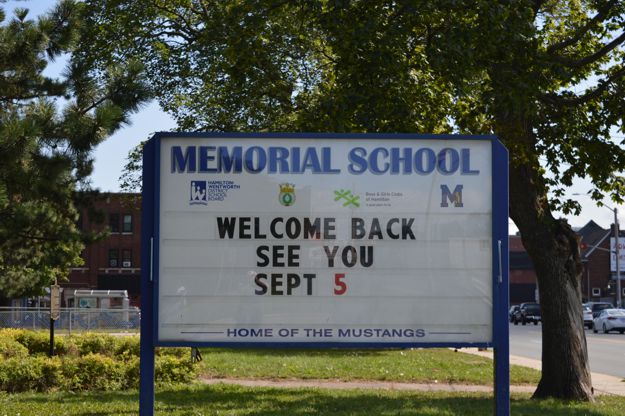 School sign 
