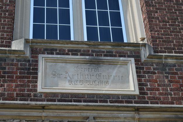 Commemorative carving