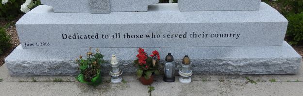 Detail of memorial