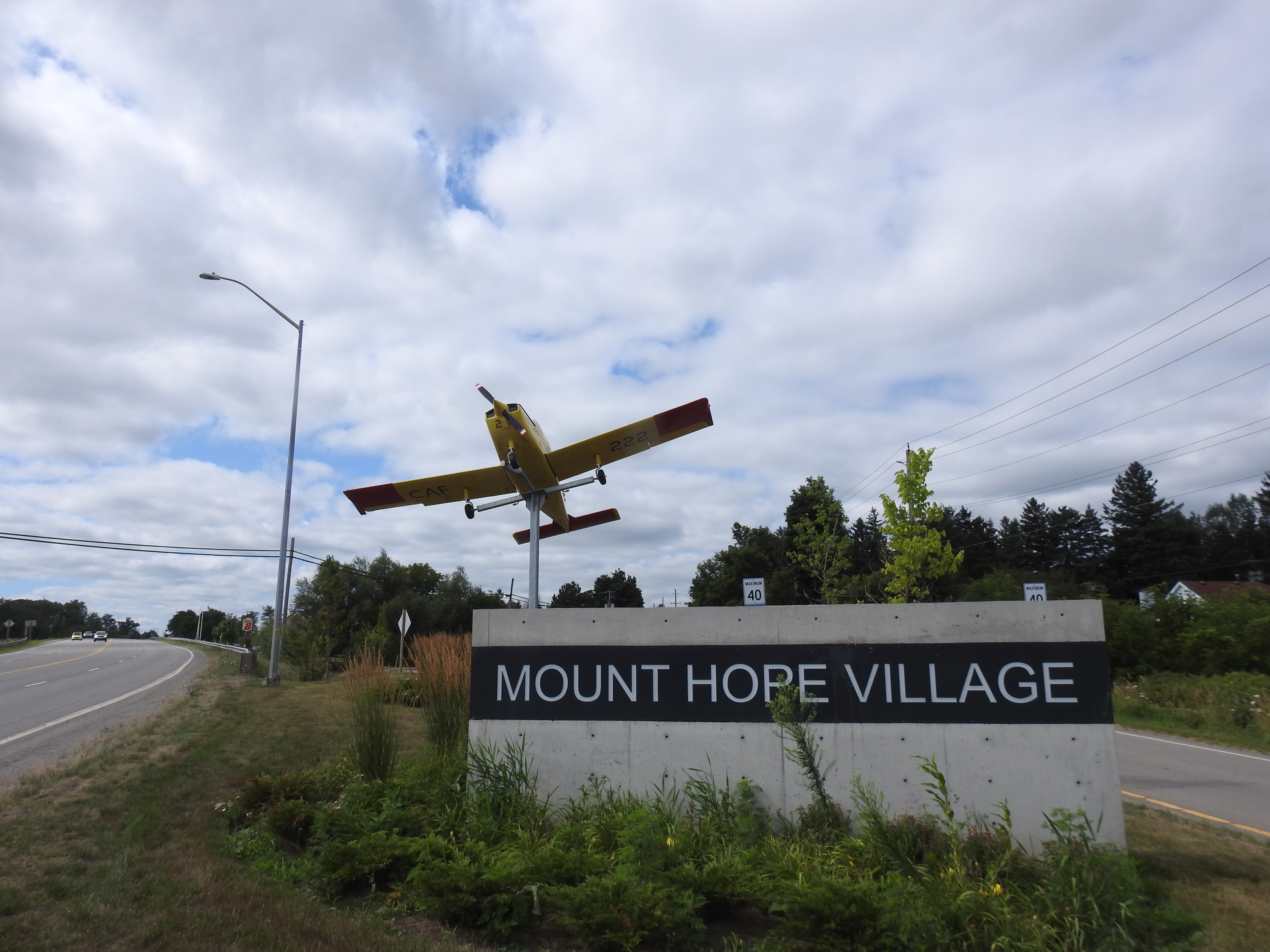 Entrance to Mount Hope Village