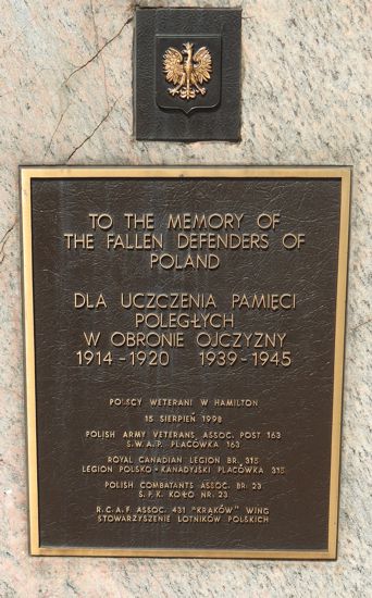 Memorial plaque