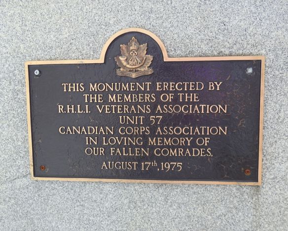 Memorial plaque