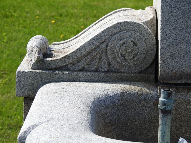 Detail of fountain