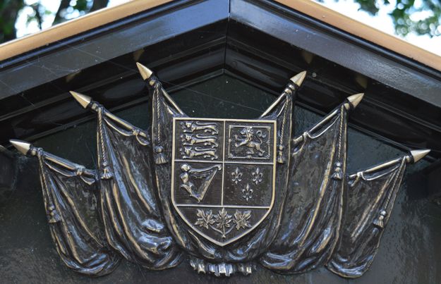 Detail of memorial plaque