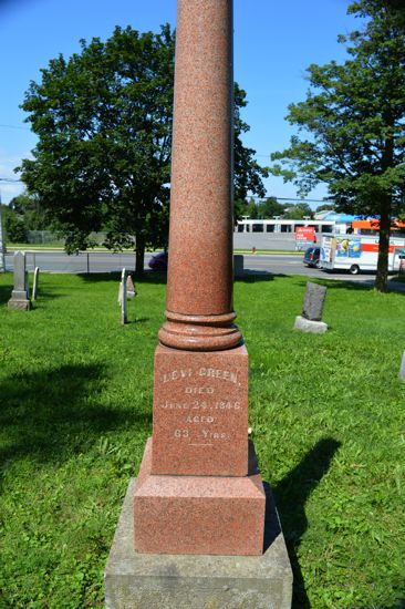 Levi Green's grave