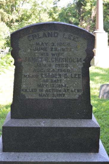 Memorial for Maj. Gordon D. Lee 