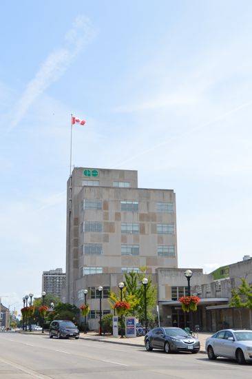 Station building 