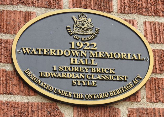 Historical plaque