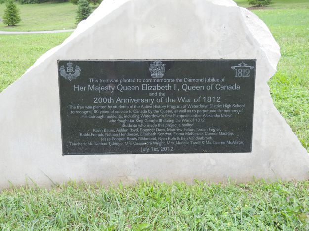 Historical plaque