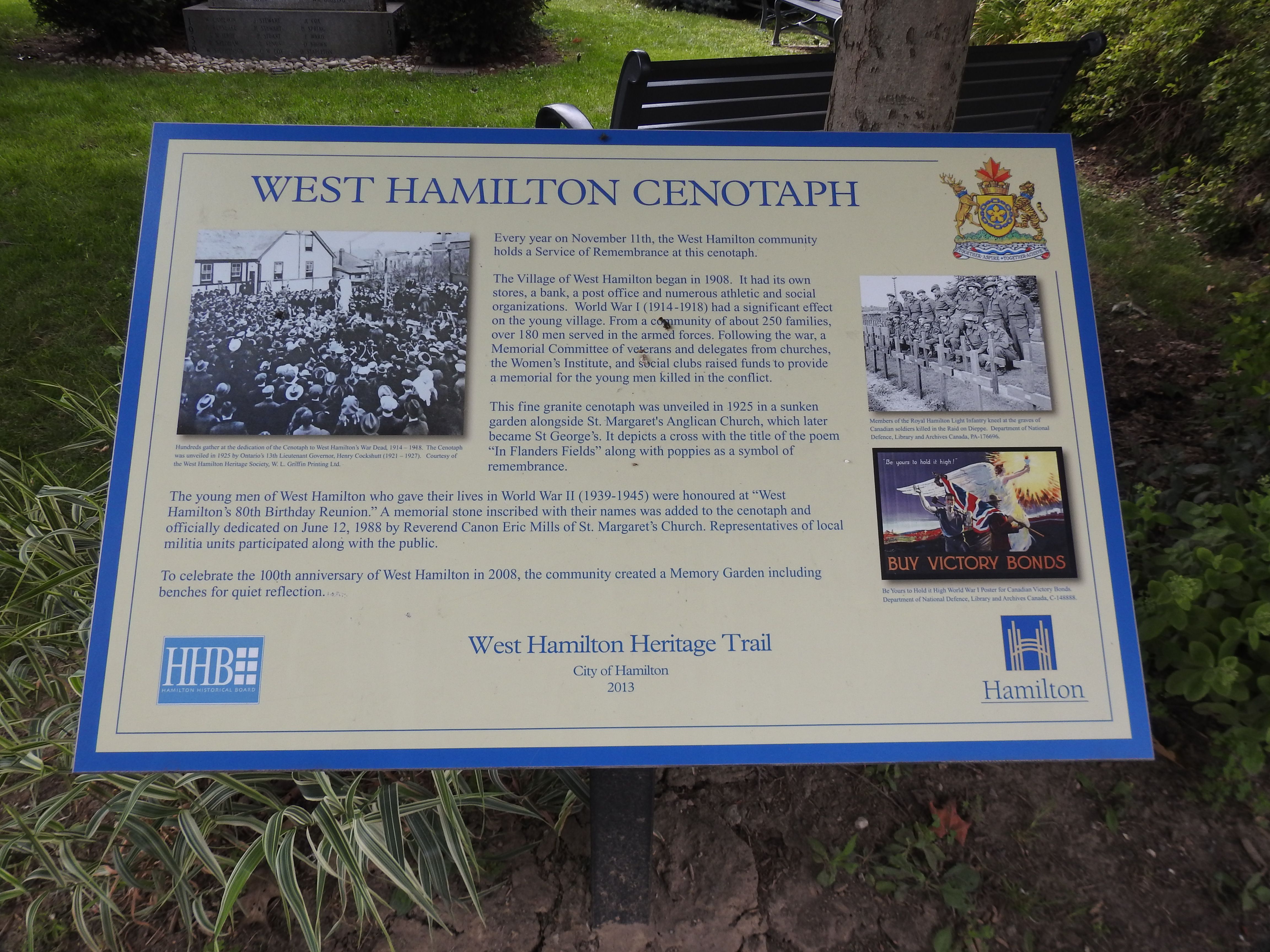 Historical sign