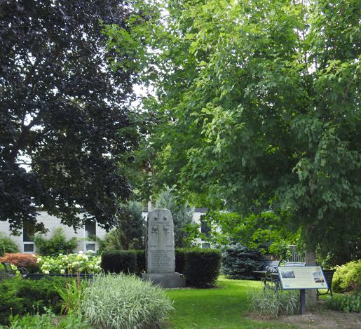 Cenotaph in garden